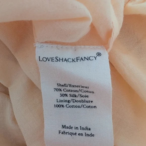 LoveShackFancy Ivoire Ruffle Mini Dress XS - Picture 11 of 11